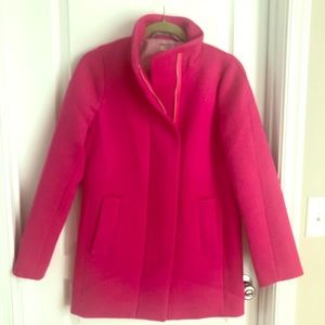 SOLD NWT Jcrew City Coat | Pink Wool *Best Seller*